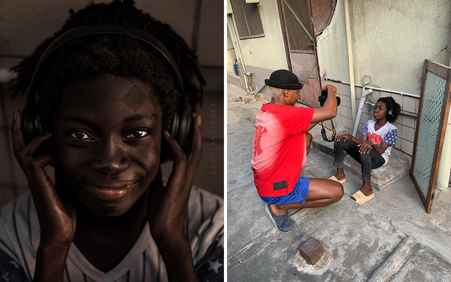 Nigerian Photographer Reveals Behind The Scenes Of His Photos, Which Makes Them Even More Impressive(New Pics)
