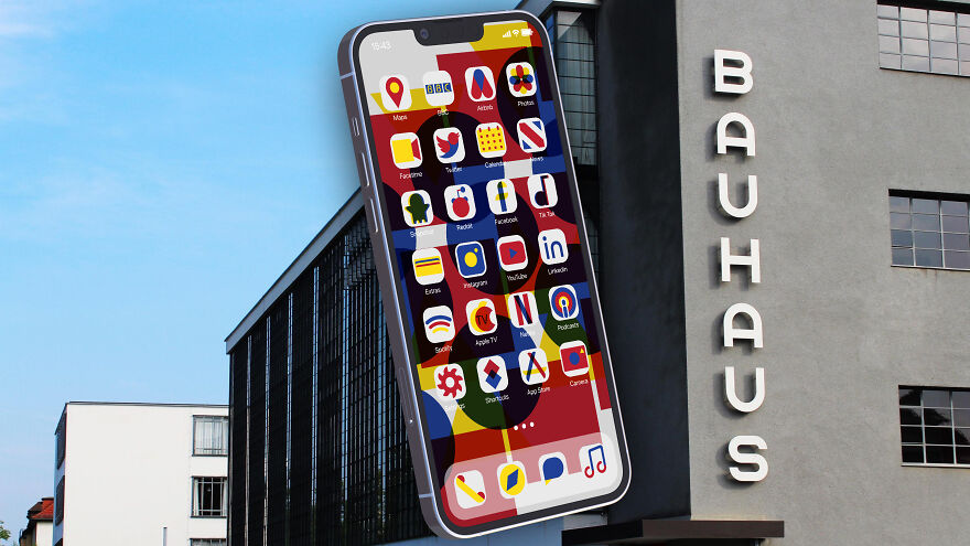 I Created These Bauhaus iOS Icons And Wallpapers In 3 Days I Created These Bauhaus iOS Icons And Wallpapers In 3 Days