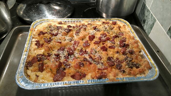 This Is My "Empty The Cheese Drawer" Mac & Cheese. It Usually Ends Up With A Minimum Of 10 Kinds Of Cheese