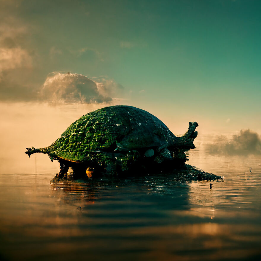 Turtle Island, Aka The Back Of Bogo The Turtle