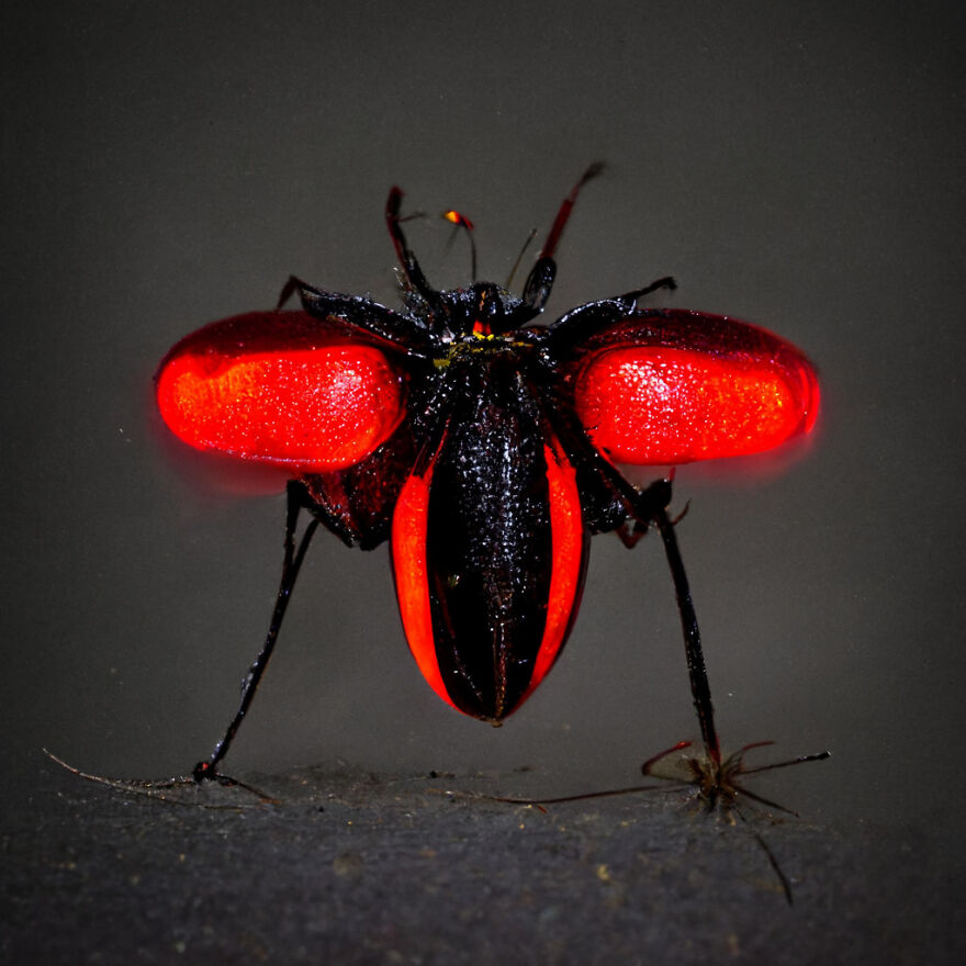 An Elusive Crimson Speedbug