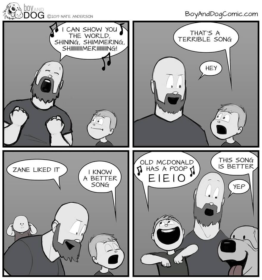 These Adorable Comics About The Friendship Between A Dog And A Baby Are Too Easy To Relate To(New Comics)