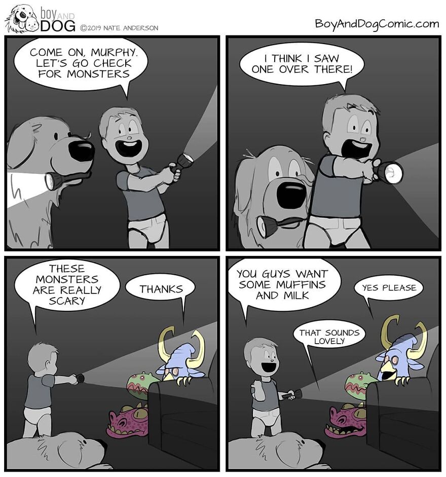 These Adorable Comics About The Friendship Between A Dog And A Baby Are Too Easy To Relate To(New Comics)