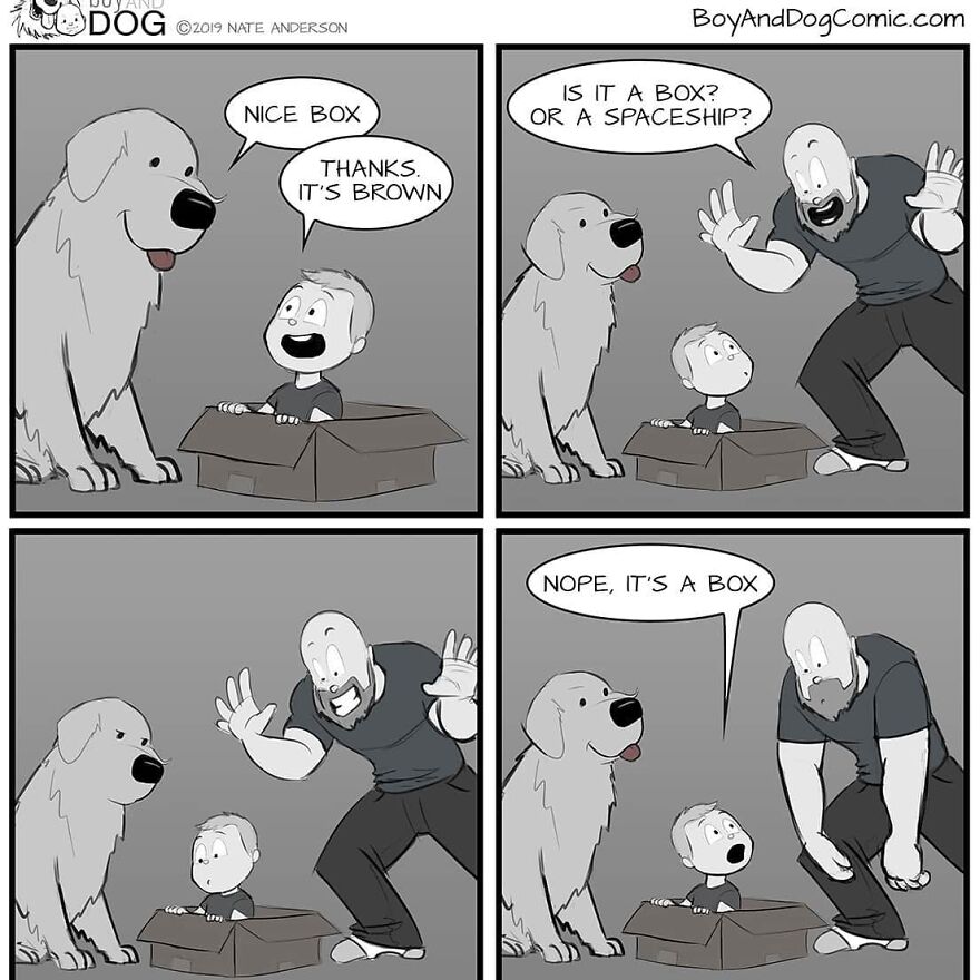 These Adorable Comics About The Friendship Between A Dog And A Baby Are Too Easy To Relate To(New Comics)