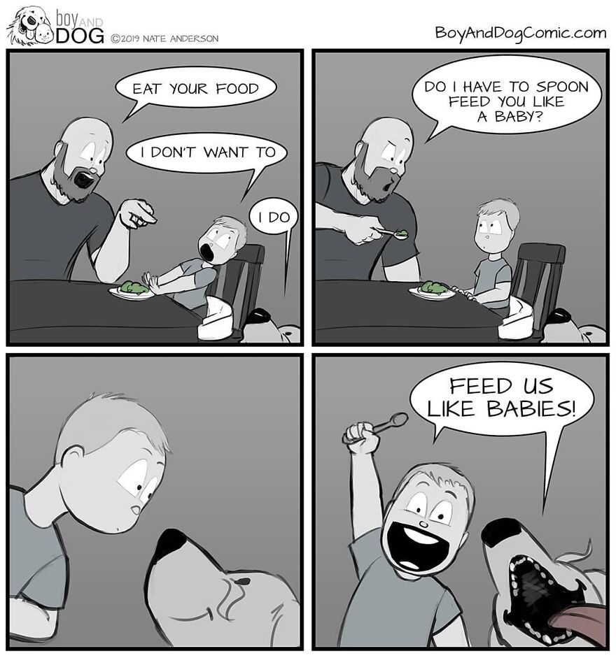 These Adorable Comics About The Friendship Between A Dog And A Baby Are Too Easy To Relate To(New Comics)