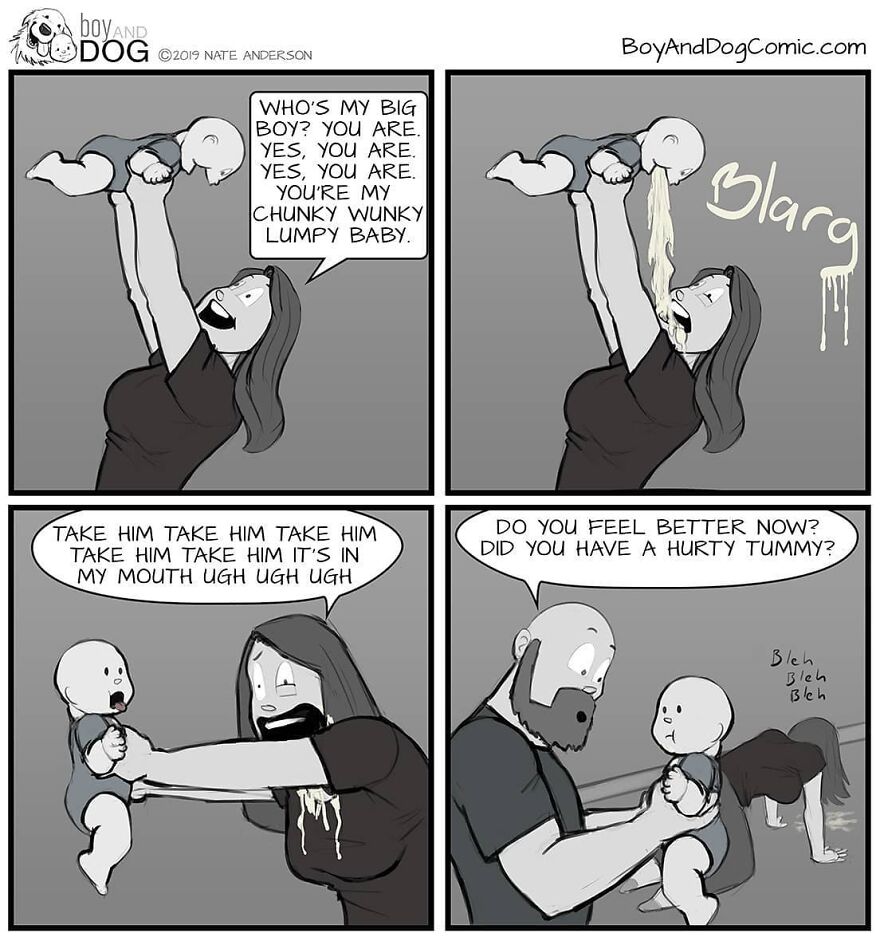 These Adorable Comics About The Friendship Between A Dog And A Baby Are Too Easy To Relate To(New Comics)