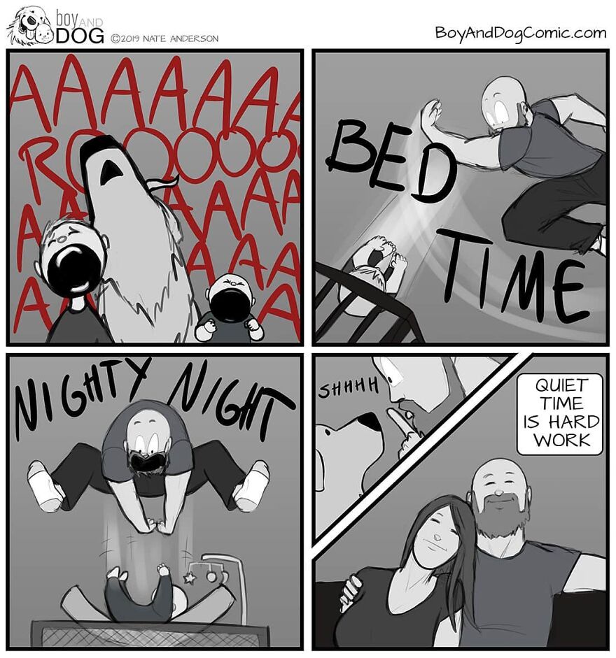 These Adorable Comics About The Friendship Between A Dog And A Baby Are Too Easy To Relate To(New Comics)