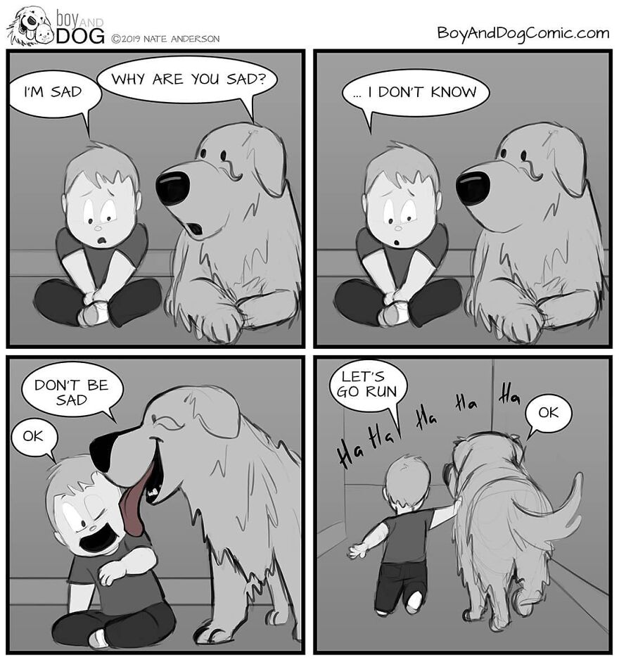 These Adorable Comics About The Friendship Between A Dog And A Baby Are Too Easy To Relate To(New Comics)