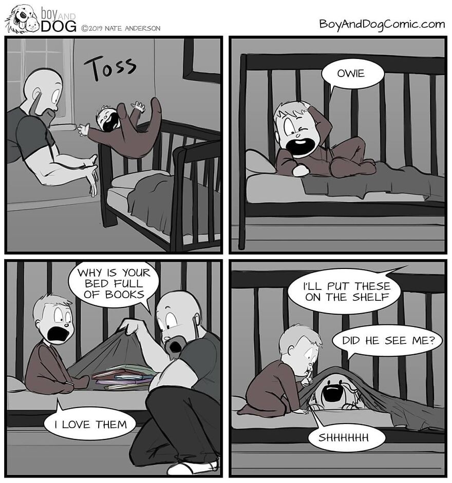 These Adorable Comics About The Friendship Between A Dog And A Baby Are Too Easy To Relate To(New Comics)