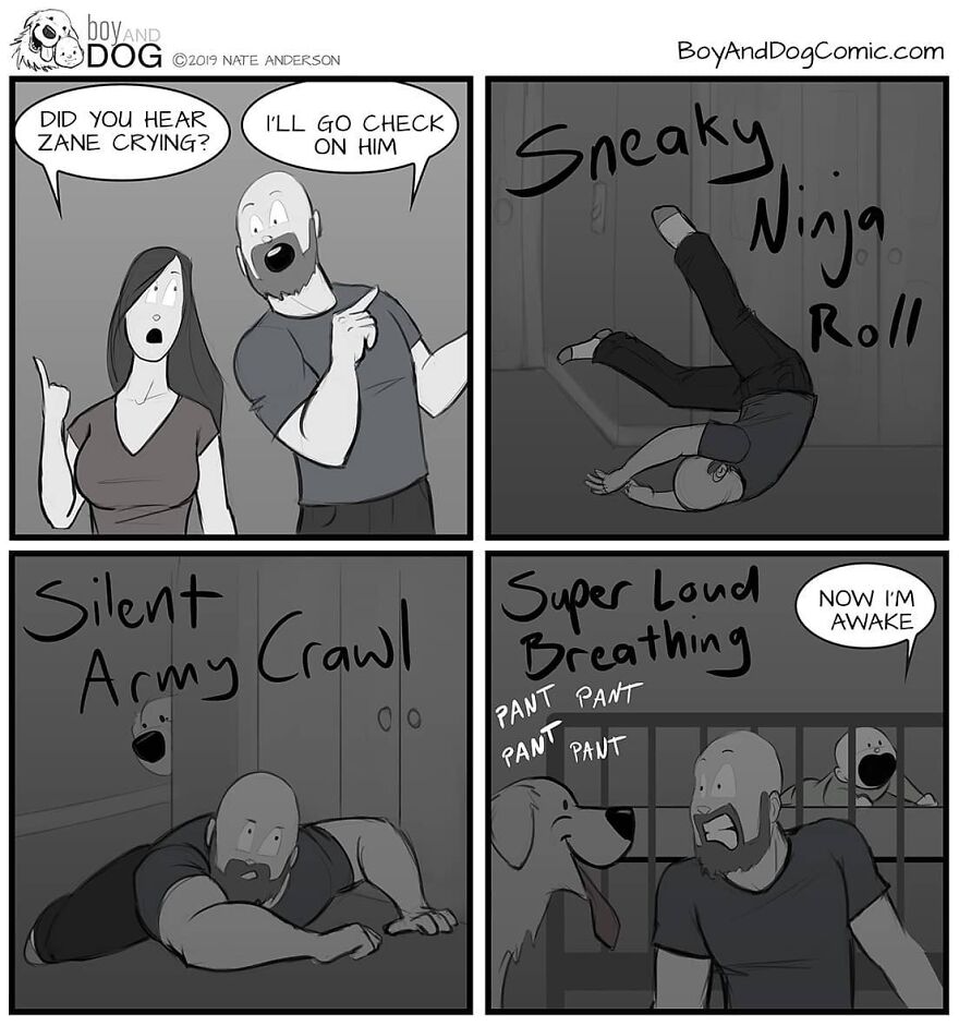 These Adorable Comics About The Friendship Between A Dog And A Baby Are Too Easy To Relate To(New Comics)