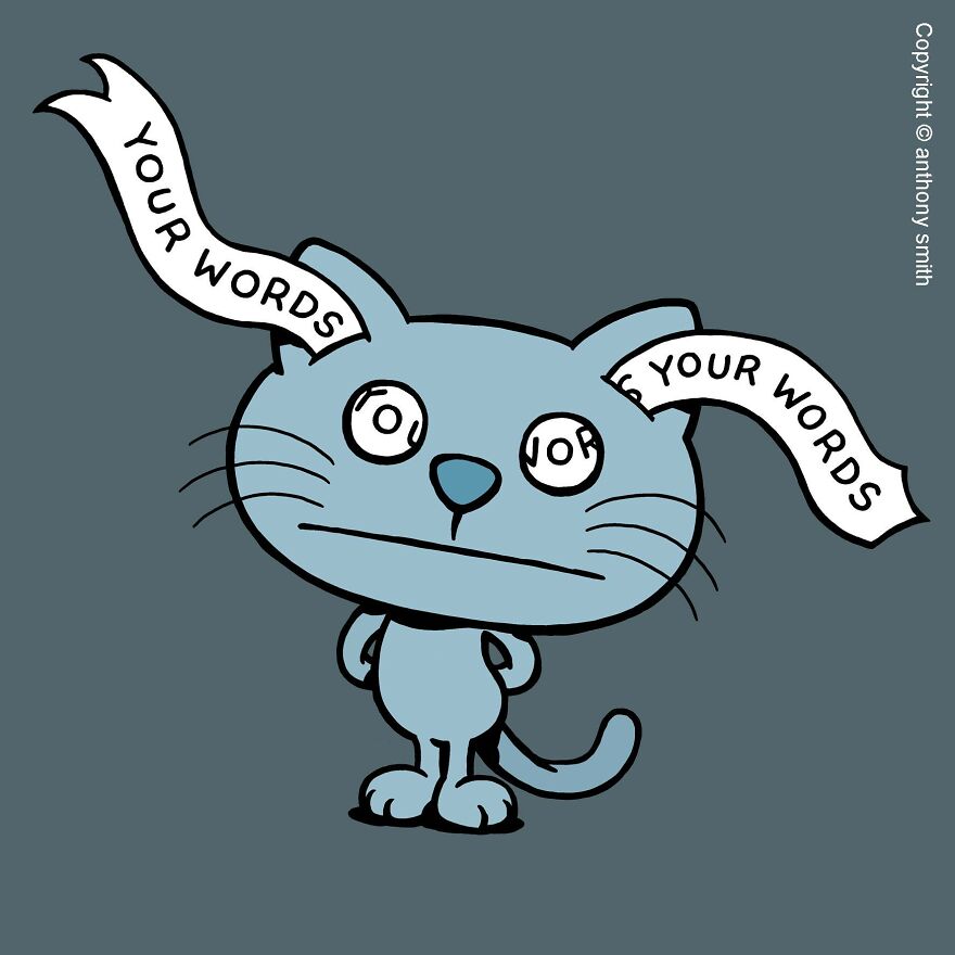 This Artist Perfectly Illustrates Your Cat's "Cattitude"-Interview With Artist