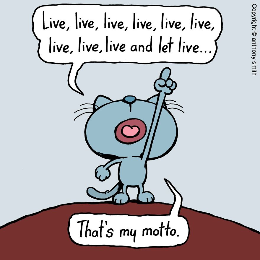 This Artist Perfectly Illustrates Your Cat's "Cattitude"-Interview With Artist