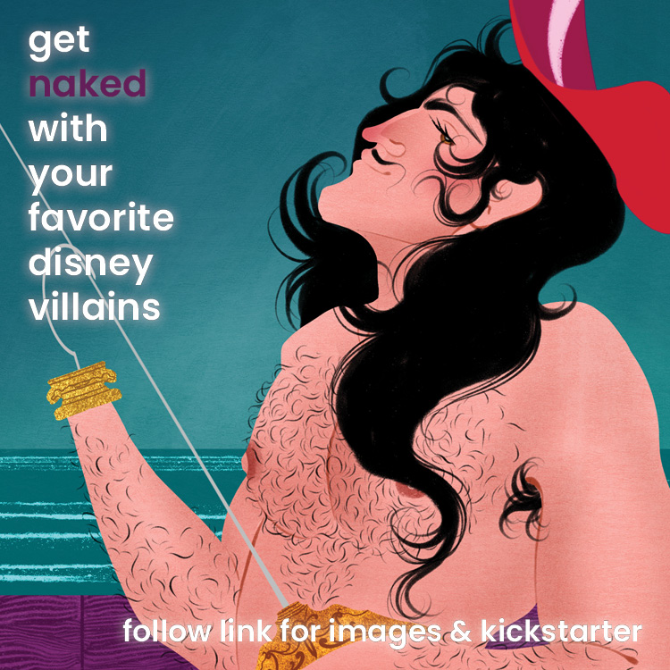 I Am Producing An Art Project Of Male Sports Pin-Ups Inspired By Disney Villains (17 Pics)