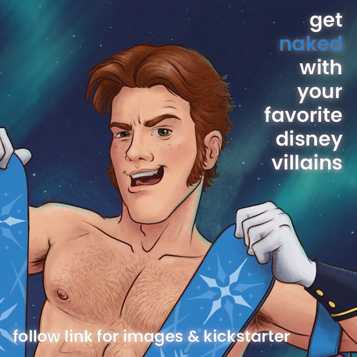 I Am Producing An Art Project Of Male Sports Pin-UPS Inspired By Disney Villains