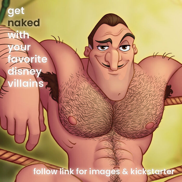 I Am Producing An Art Project Of Male Sports Pin-UPS Inspired By Disney Villains