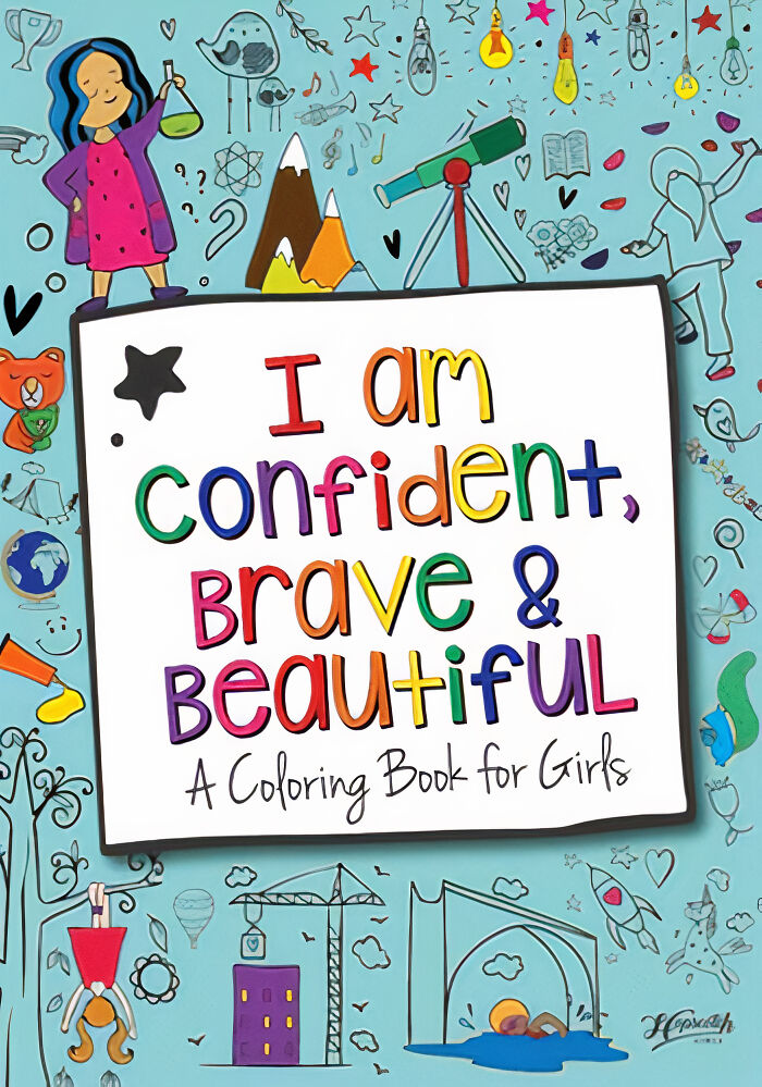 "I Am Confident, Brave & Beautiful" By Hopscotch Girls