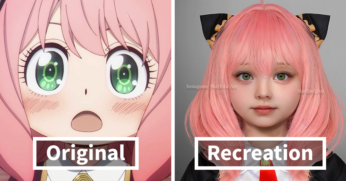 Feedback on digitaly recreated faces from Animes - Creations