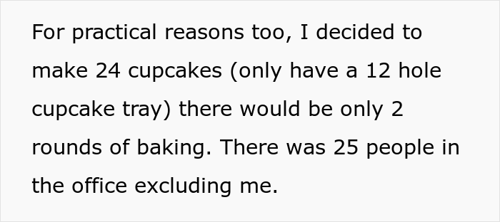 Woman Wonders If She Was Wrong To Bake Cupcakes For Her Office, Excluding A Certain Co-Worker