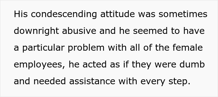 "Smallest Girl Out Of All Of Us Volunteered To Be The Bait": Employees Collect Evidence And Create A Plan To Get Rid Of Their Toxic Boss And Succeed "Smallest Girl Out Of All Of Us Volunteered To Be The Bait": Employees Collect Evidence And Create A Plan To Get Rid Of Their Toxic Boss And Succeed