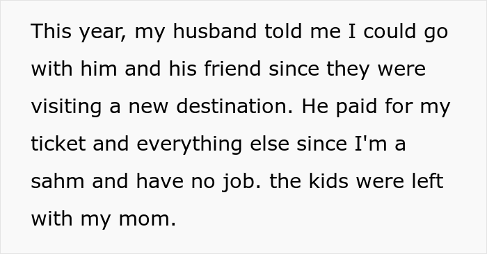 Husband Books 1st Class Tickets For Himself And His Friend For A Trip While Wife Only Gets Economy, Drama Ensues When Wife Decides Not To Go Husband Books 1st Class Tickets For Himself And His Friend For A Trip While Wife Only Gets Economy, Drama Ensues When Wife Decides Not To Go