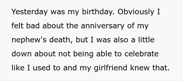 Woman Celebrates Her Birthday Even Though It’s On The Same Date As Her Nephew’s 1-Year Death Anniversary, Family Drama Ensues Woman Celebrates Her Birthday Even Though It’s On The Same Date As Her Nephew’s 1-Year Death Anniversary, Family Drama Ensues