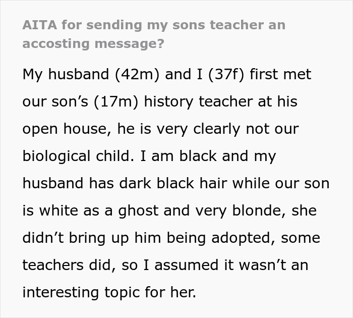 Teen Doesn’t Listen When His Teacher Asks Him To Make A Biological Family Tree When He’s Adopted And Gets The Lowest Grade