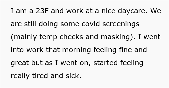 Woman Leaves Work Early Because Of 102°F Fever, Manager Comes Busting At Her Door And Calls The Cops