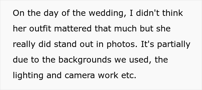Bride Changes The Color Of Sister-In-Law’s Top In Her Wedding Photos, Won't Send Her The Original Pics Unless She Pays For Them