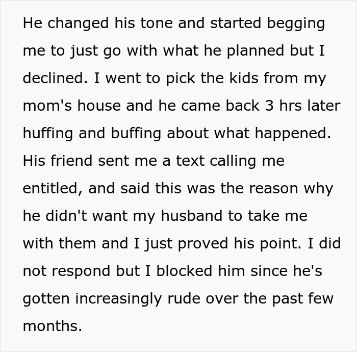 Husband Books 1st Class Tickets For Himself And His Friend For A Trip While Wife Only Gets Economy, Drama Ensues When Wife Decides Not To Go Husband Books 1st Class Tickets For Himself And His Friend For A Trip While Wife Only Gets Economy, Drama Ensues When Wife Decides Not To Go