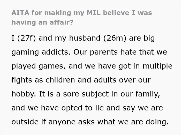 Woman Shows Up Unannounced Thinking That DIL’s Being Unfaithful To Her Son, Finds Out She Was Just Gaming