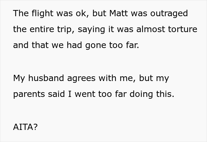 Teen Says Parents Shouldn't Have Bought Nanny A First-Class Ticket, Regrets It After They Put Him In Economy For Being So Elitist Teen Says Parents Shouldn't Have Bought Nanny A First-Class Ticket, Regrets It After They Put Him In Economy For Being So Elitist