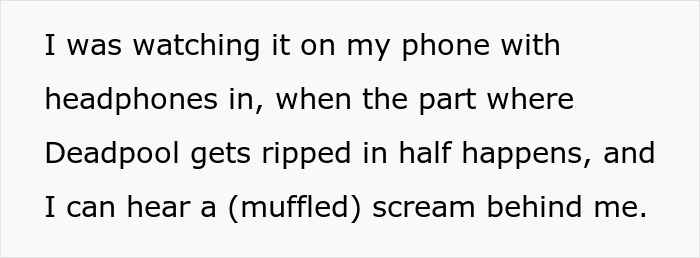 Kid Secretly Watches Deadpool On Another Passenger's Screen, Gets Scared And Starts Crying, Mom Loses It Kid Secretly Watches Deadpool On Another Passenger's Screen, Gets Scared And Starts Crying, Mom Loses It