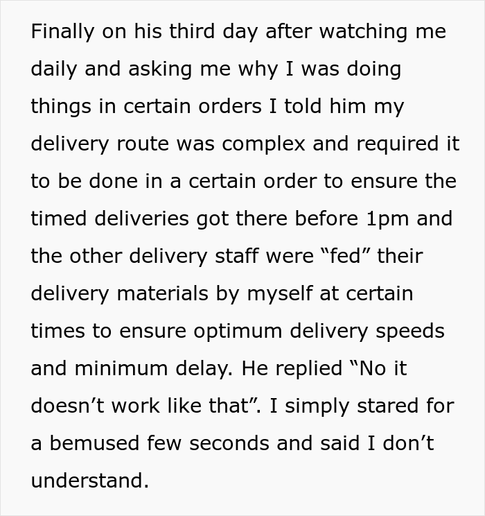 New Manager Demands Employees Do Things To The Letter, Worker Says He’ll Regret It But He Doesn’t Listen New Manager Demands Employees Do Things To The Letter, Worker Says He’ll Regret It But He Doesn’t Listen