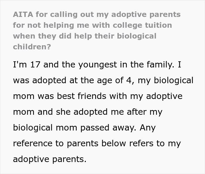 Parents Get Slammed Online For Leaving Adoptive Son With No College Tuition After Spending Everything On Biological Kids