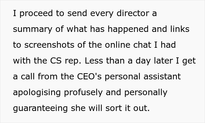 Man Has A Missing Order And The Customer Service Team Is Being Unhelpful, So He Contacts Every Director Man Has A Missing Order And The Customer Service Team Is Being Unhelpful, So He Contacts Every Director