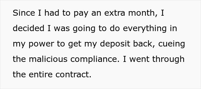 Property management refuses to refund deposit and fees for an additional month, sorry when tenant reveals his lies