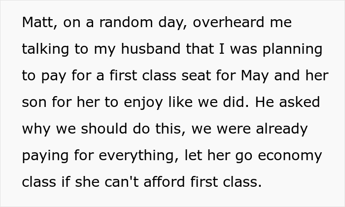Teen Says Parents Shouldn't Have Bought Nanny A First-Class Ticket, Regrets It After They Put Him In Economy For Being So Elitist Teen Says Parents Shouldn't Have Bought Nanny A First-Class Ticket, Regrets It After They Put Him In Economy For Being So Elitist