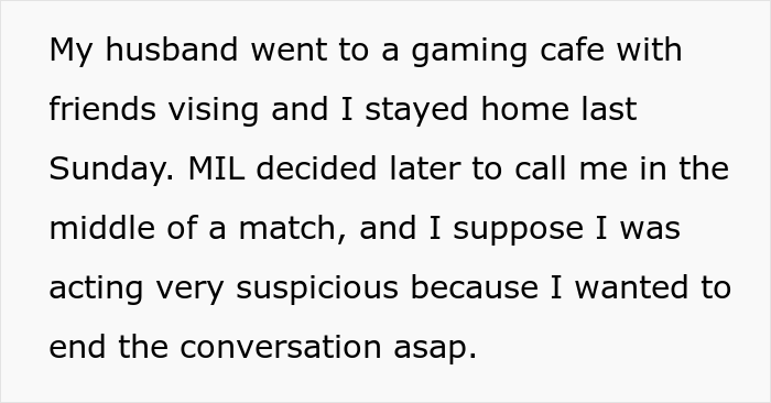 Woman Shows Up Unannounced Thinking That DIL’s Being Unfaithful To Her Son, Finds Out She Was Just Gaming Woman Shows Up Unannounced Thinking That DIL’s Being Unfaithful To Her Son, Finds Out She Was Just Gaming