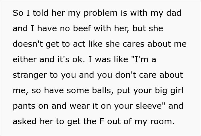 16 Y.O. Daughter Disappointed With Her Father As He Did Not Invite Her On His New Family's Paris Vacation, Gets Called A Jerk 16 Y.O. Daughter Disappointed With Her Father As He Did Not Invite Her On His New Family's Paris Vacation, Gets Called A Jerk