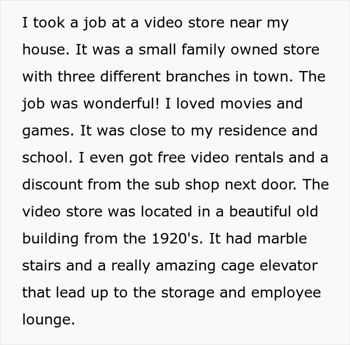 Manager “Left Hanging” In Elevator For 5 Hours With A Full Bladder After Her Employee Couldn’t Help Her Because Of Her Own Absurd Rules Manager “Left Hanging” In Elevator For 5 Hours With A Full Bladder After Her Employee Couldn’t Help Her Because Of Her Own Absurd Rules