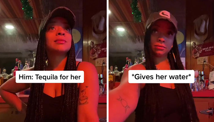 Bartender Gets Appreciated Online For Swapping Tequila With Water When She Suspects Danger Around Women