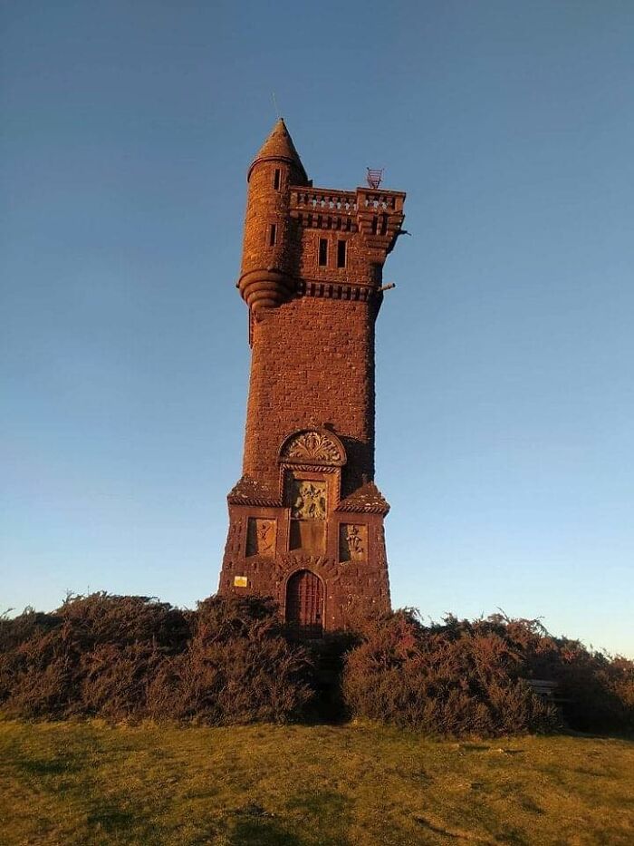 The Airlie Monument Stands 65 Feet Tall On Tulloch Hill In Angus, Scotland