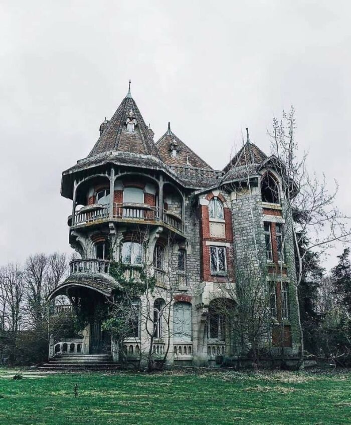 An Abandoned House Located In France