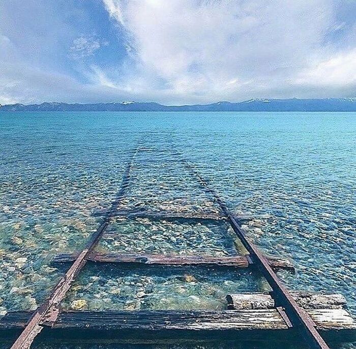 Railroad Leading To Heaven