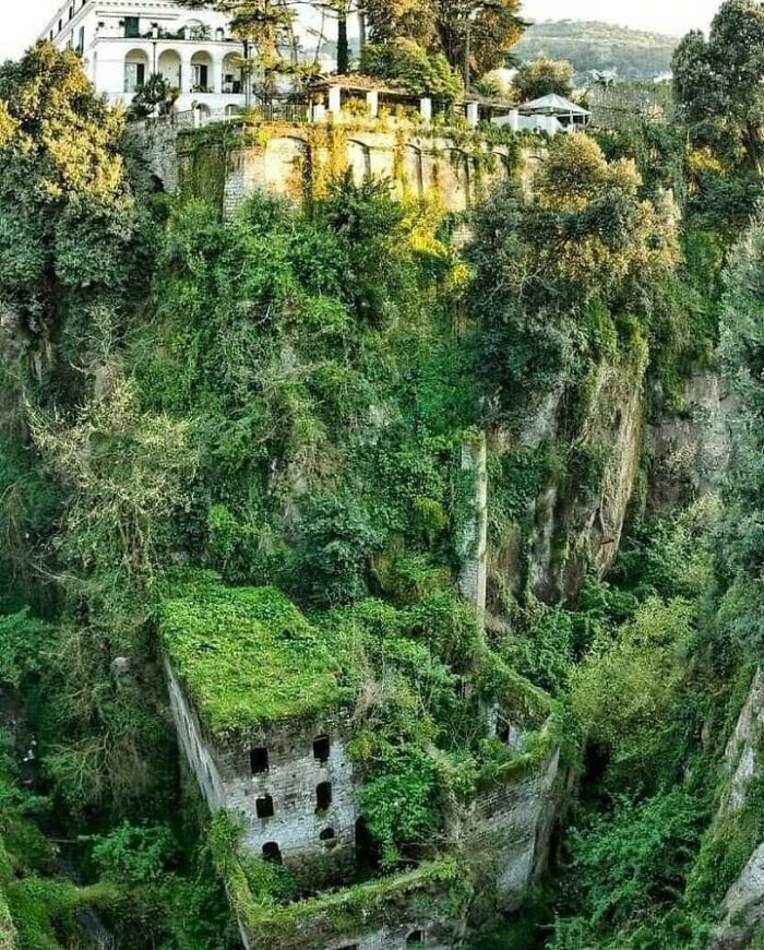 Abandoned Mill In The Valley Of The Mills In Sorrento, Italy