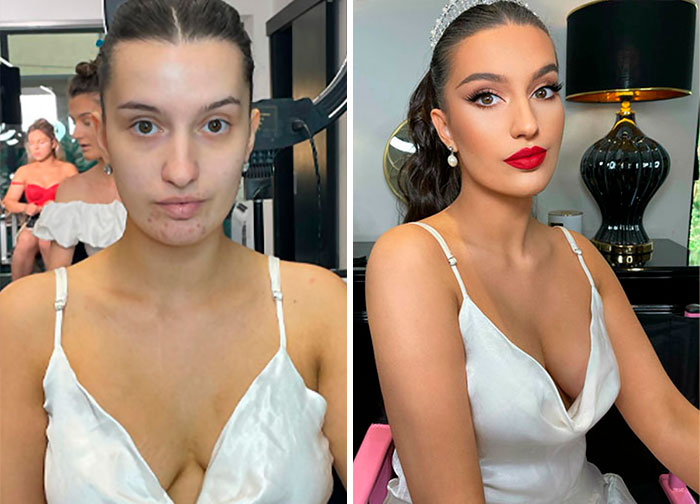 Brides-To-Be Put Trust In This Makeup Artist To Look Stunning On Their Big Day, And Here Are 23 Of The Best Before-And-After Pics (New Pics)
