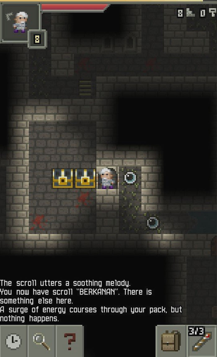 Pixel Dungeon gameplay 