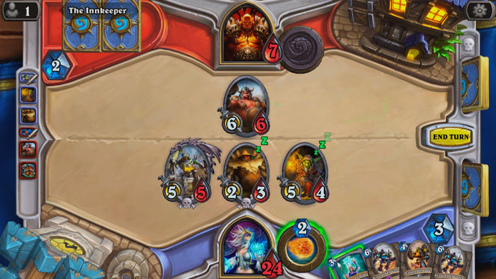 Hearthstone gameplay 
