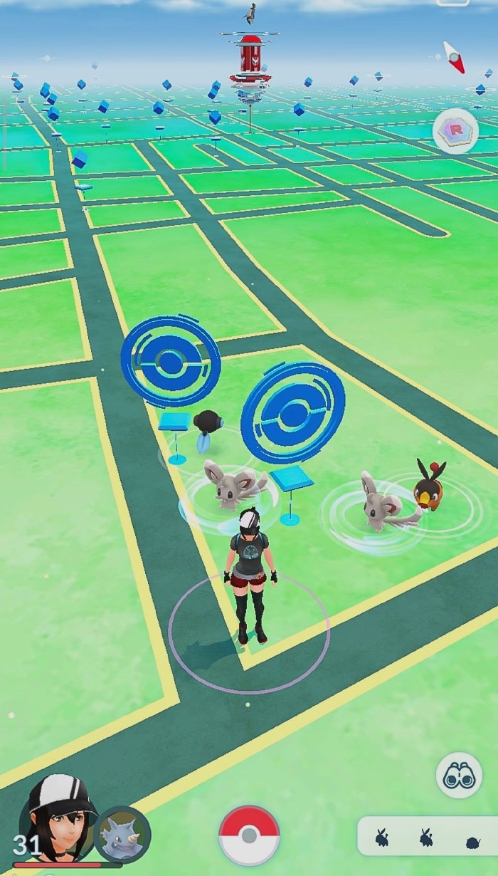 Pokémon Go gameplay 