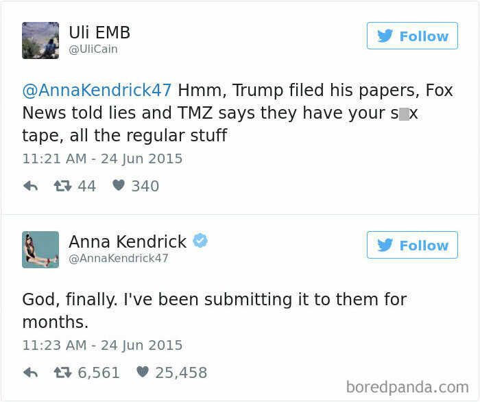 Anna Kendrick's Clapback